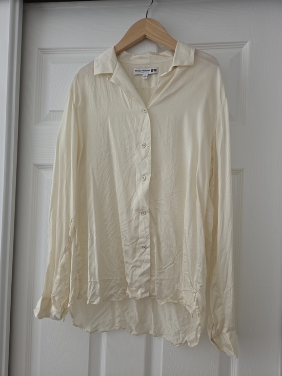 Uniqlo Tops - Uniqlo x Ines De La Fressange 100% Silk Blouse